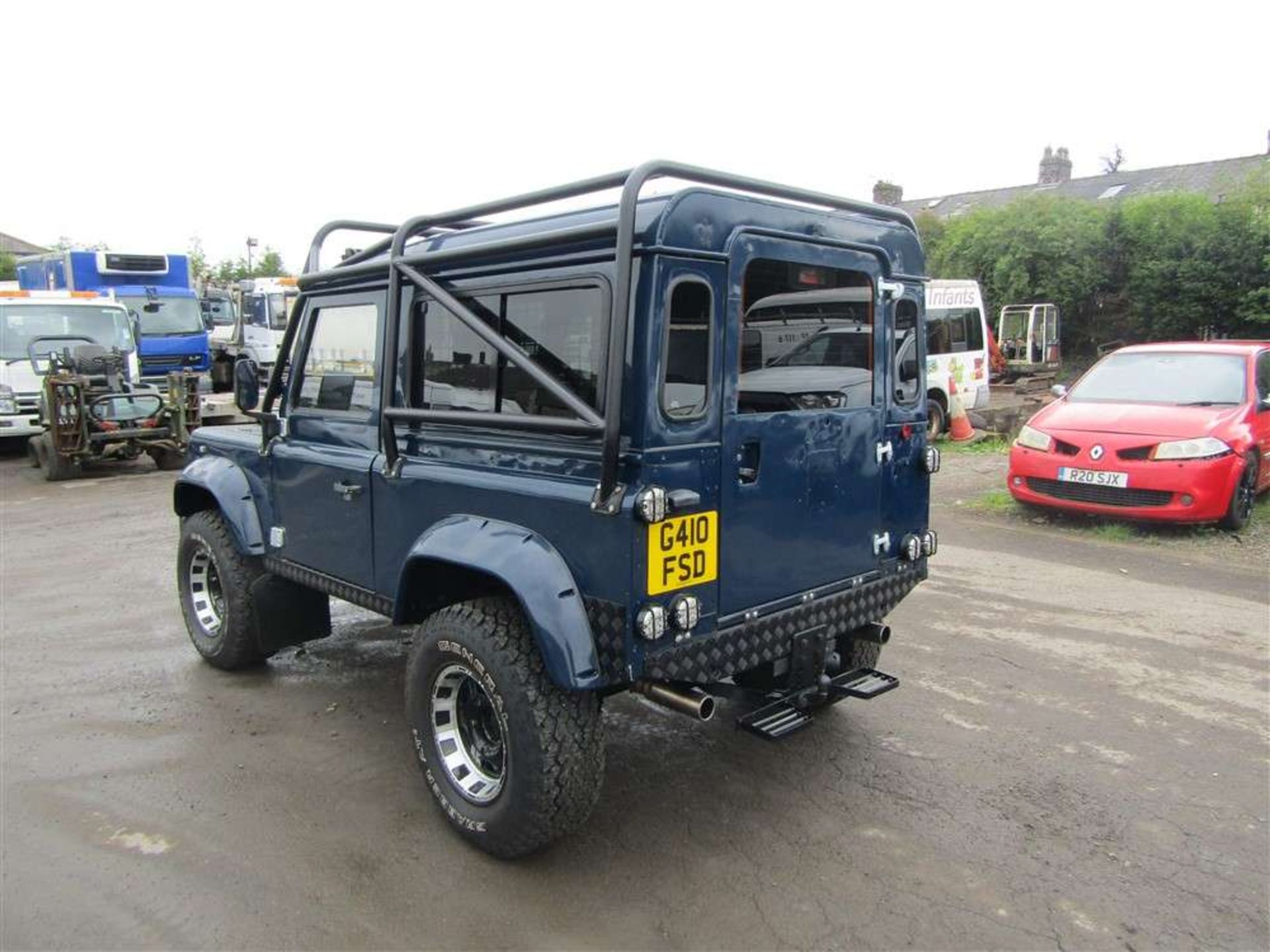 1990 G reg Landrover 90 4C SW DT - SEE ADDITIONAL INFO FOR A LIST OF EXTRAS ON THIS VEHICLE !!! - Bild 3 aus 6
