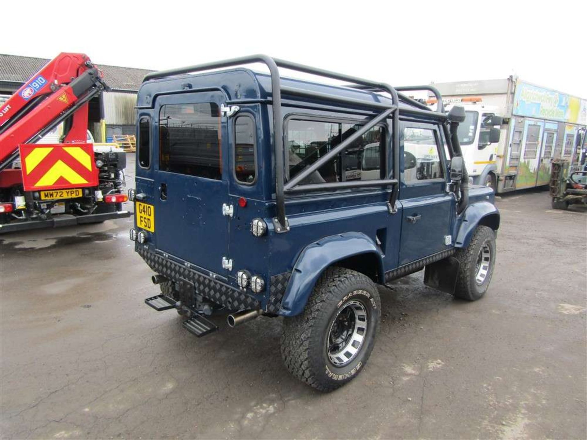 1990 G reg Landrover 90 4C SW DT - SEE ADDITIONAL INFO FOR A LIST OF EXTRAS ON THIS VEHICLE !!! - Bild 4 aus 6