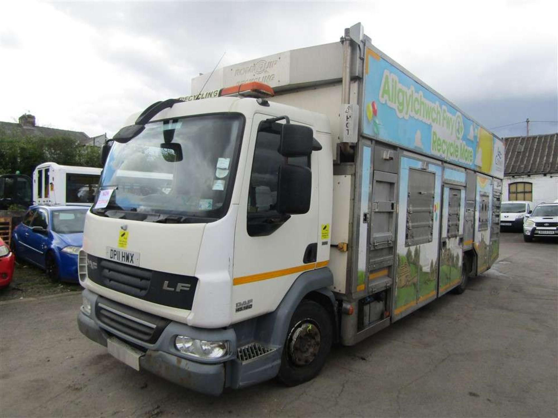 2011 11 reg Leyland DAF FALF45-160 12v Recycling Vehicle (Non Runner) (Direct Council) - Image 2 of 5
