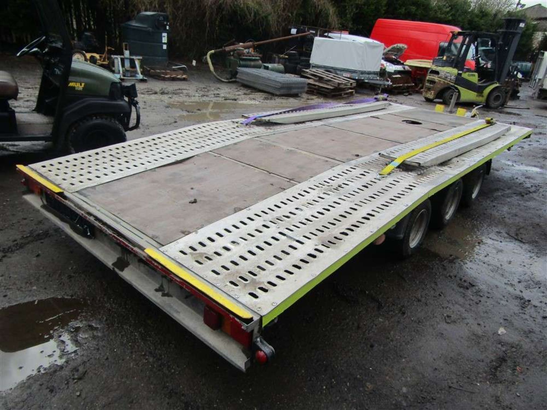 Tri Axle Car Transporter with Ramps - Image 4 of 4