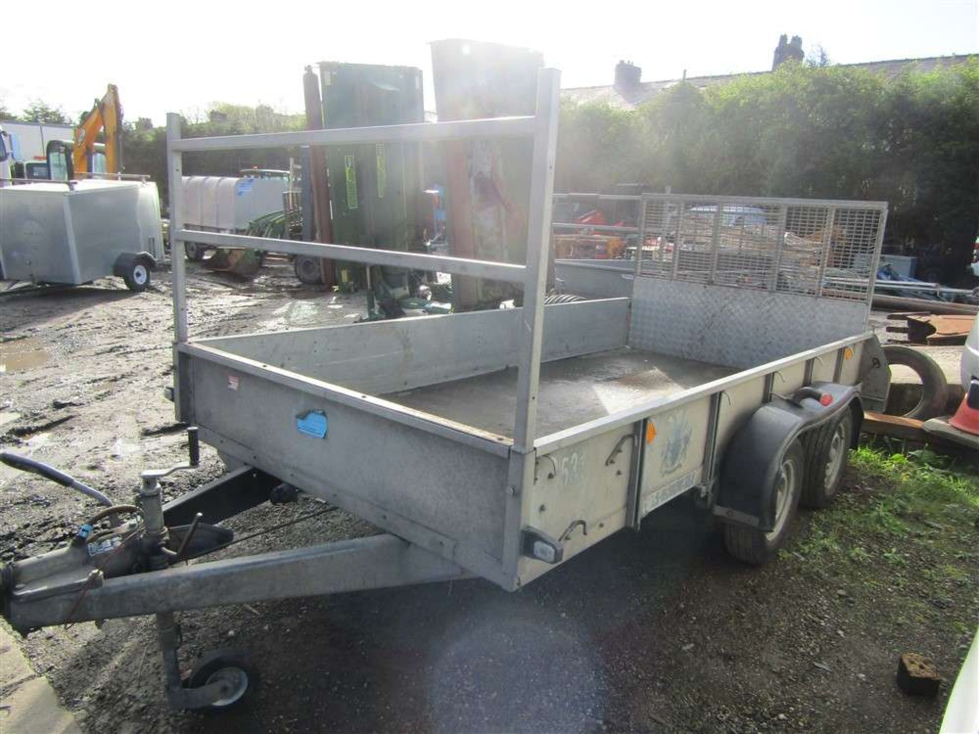 Ifor Williams Twin Axle Flat Trailer (Direct Council) - Image 2 of 4