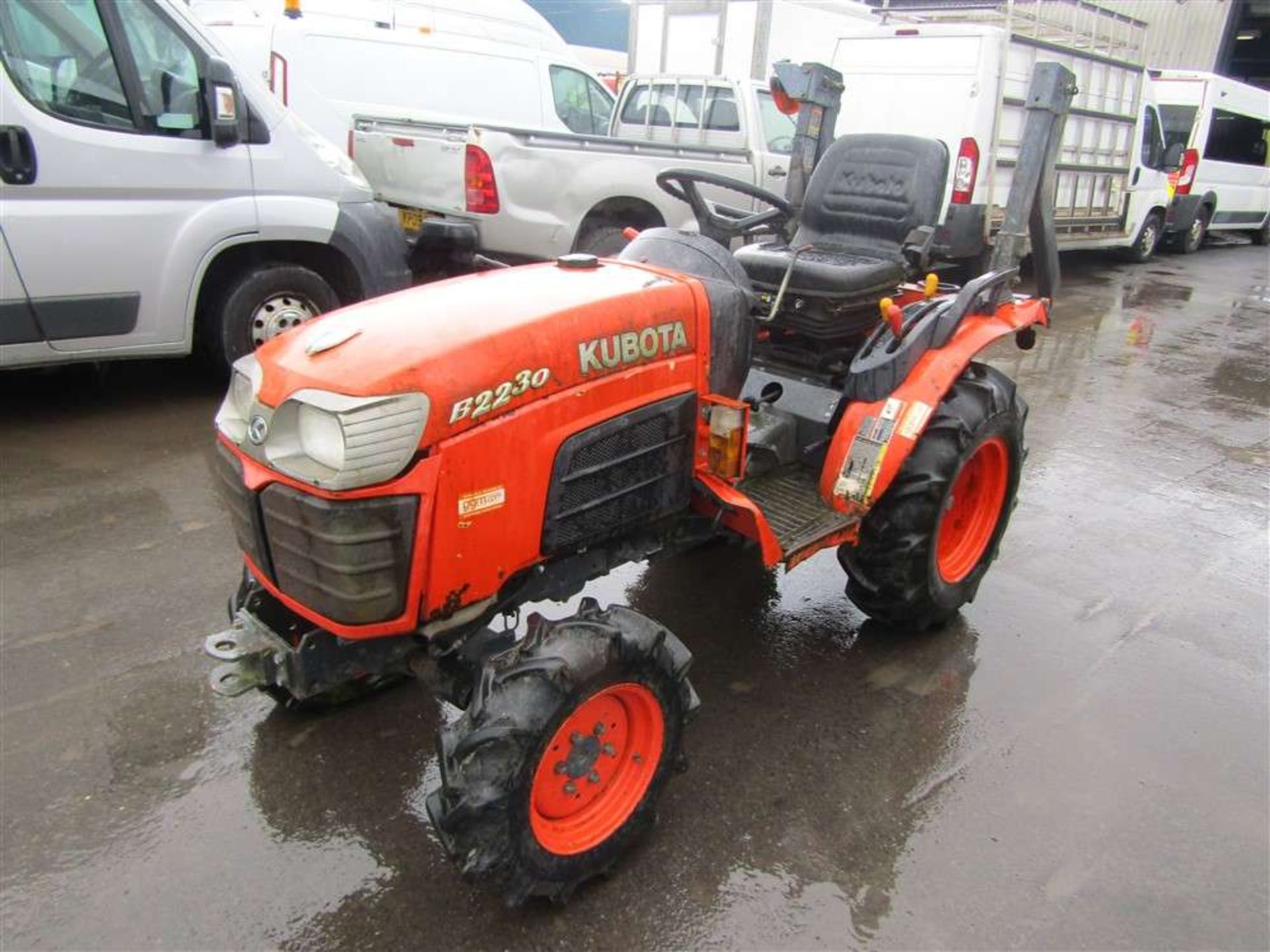 2009 09 reg Kubota B2230 Tractor - Image 2 of 4