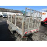 Indespension Twin Axle Flat Trailer (Direct Council)