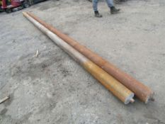 2 x Roller Screed Tube (Direct Gap)