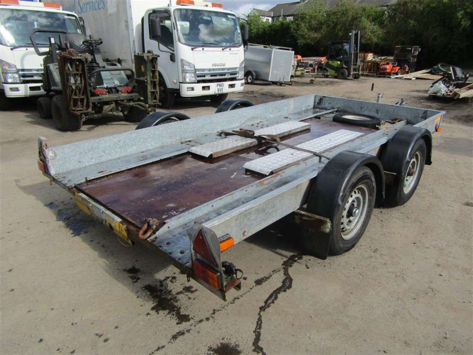 Hazelwood Car Trailer with Ramps - Image 4 of 5