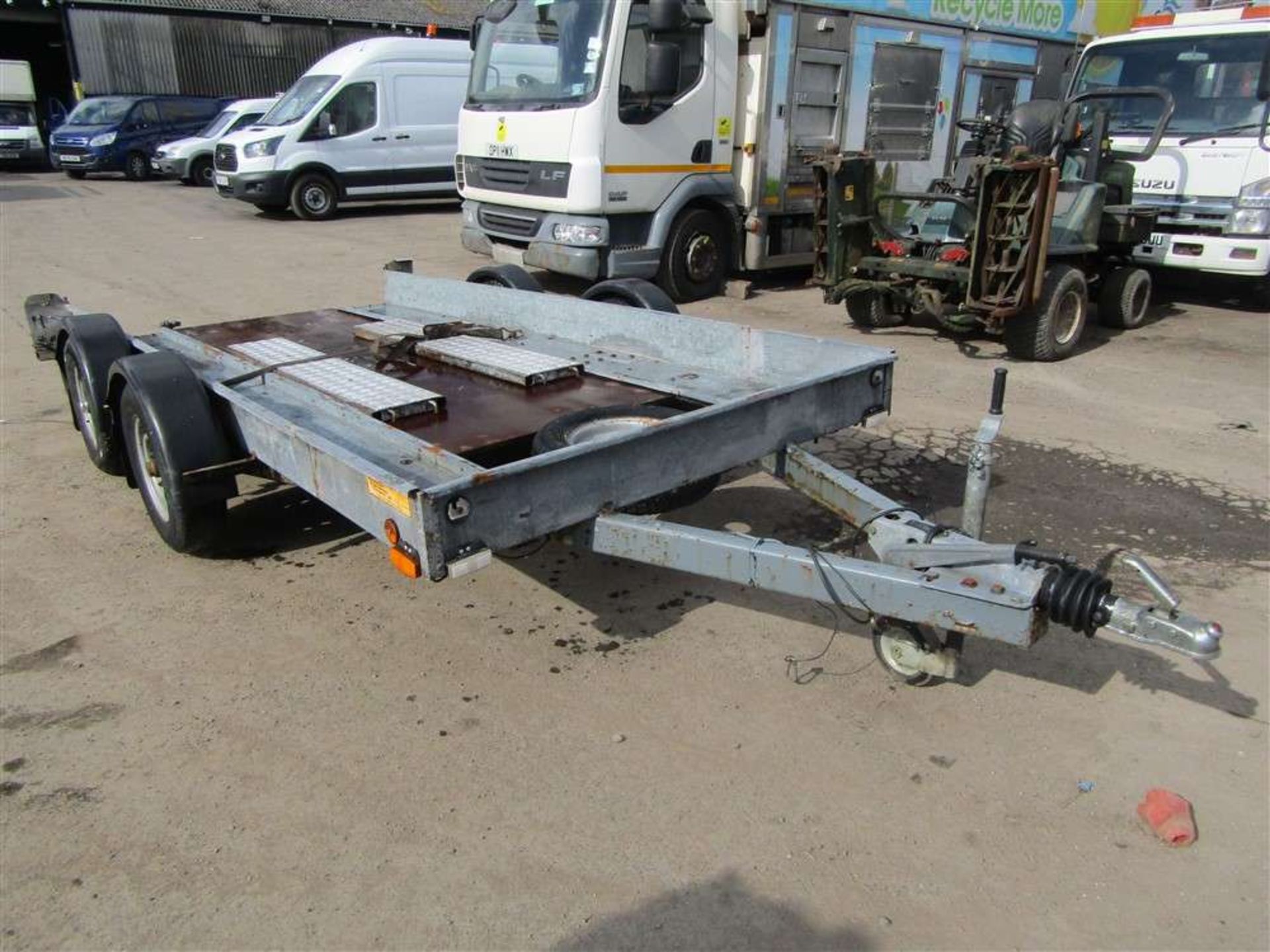 Hazelwood Car Trailer with Ramps
