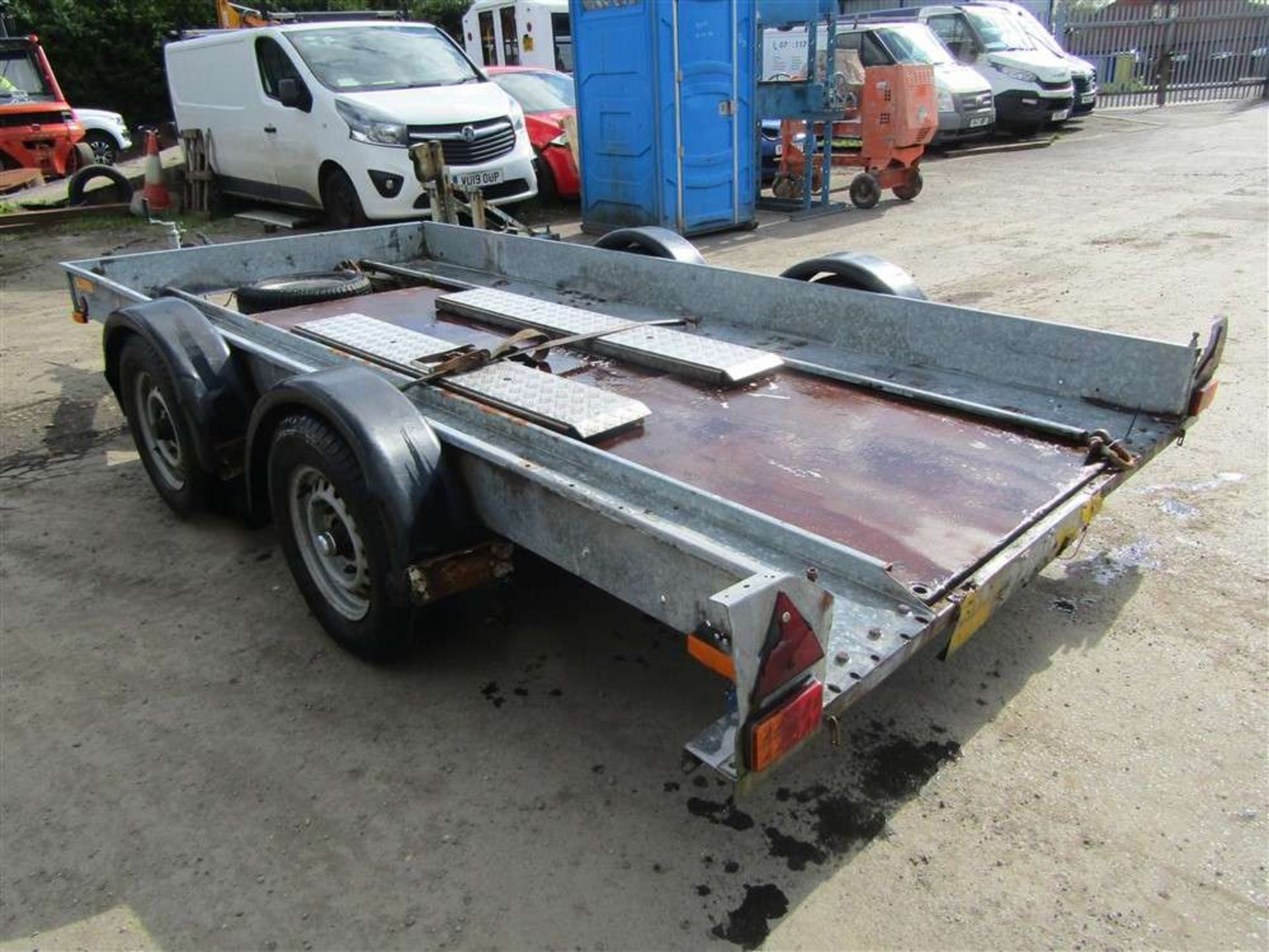 Hazelwood Car Trailer with Ramps - Image 3 of 5
