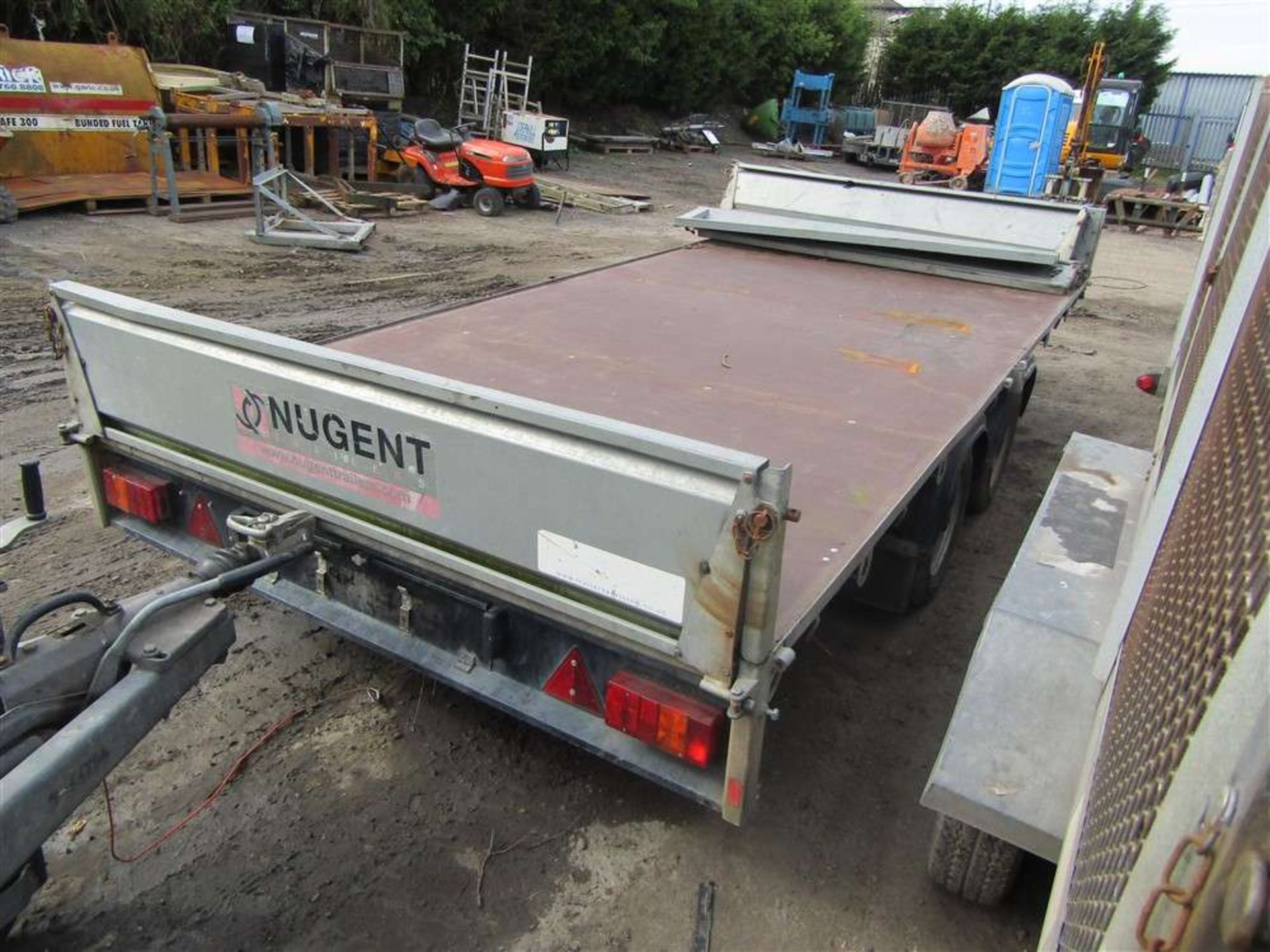 Nugent F4320 Flatbed Trailer c/w Sides - Image 4 of 4