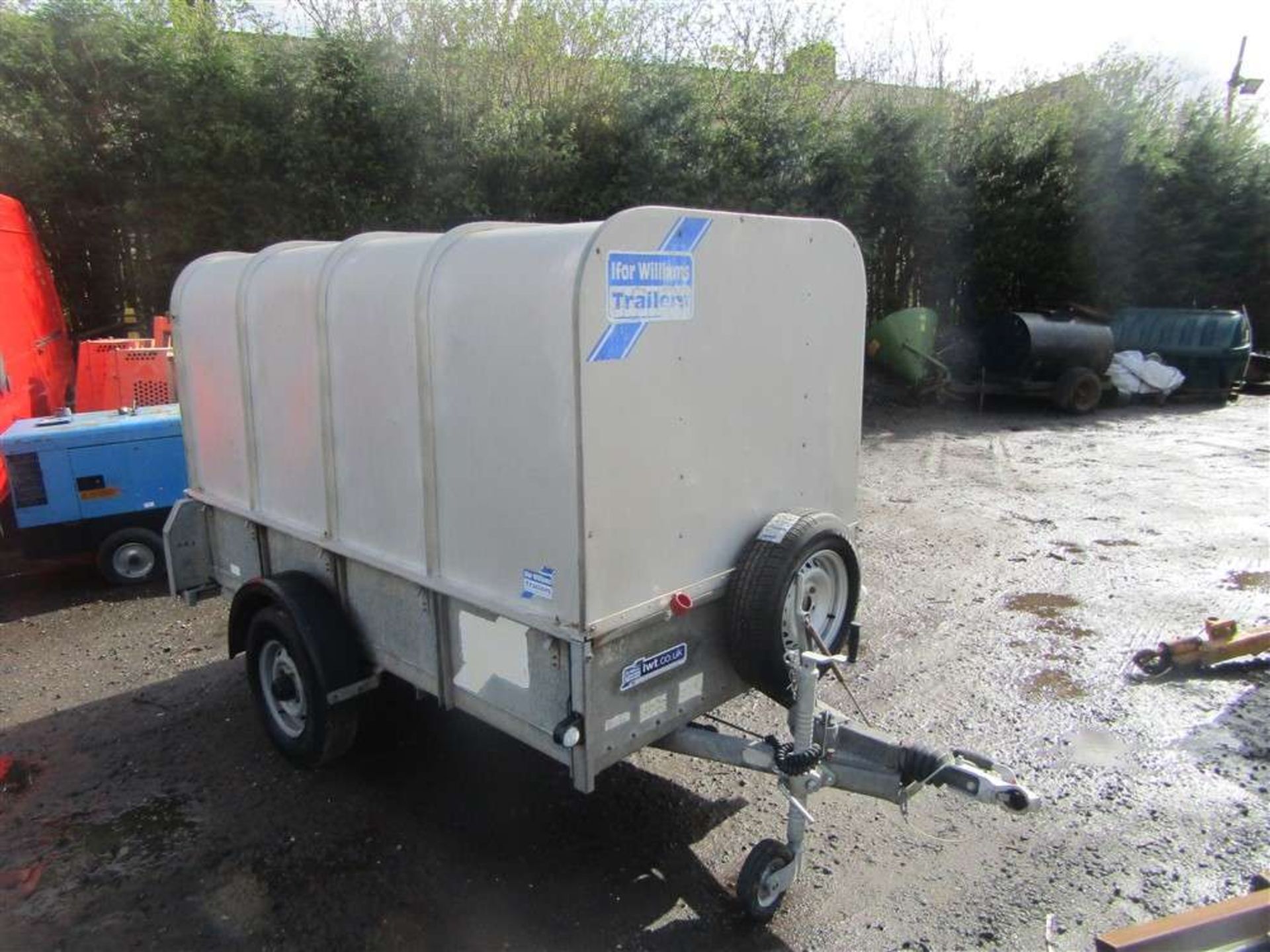 Ifor Williams 8 x 4 Covered Trailer