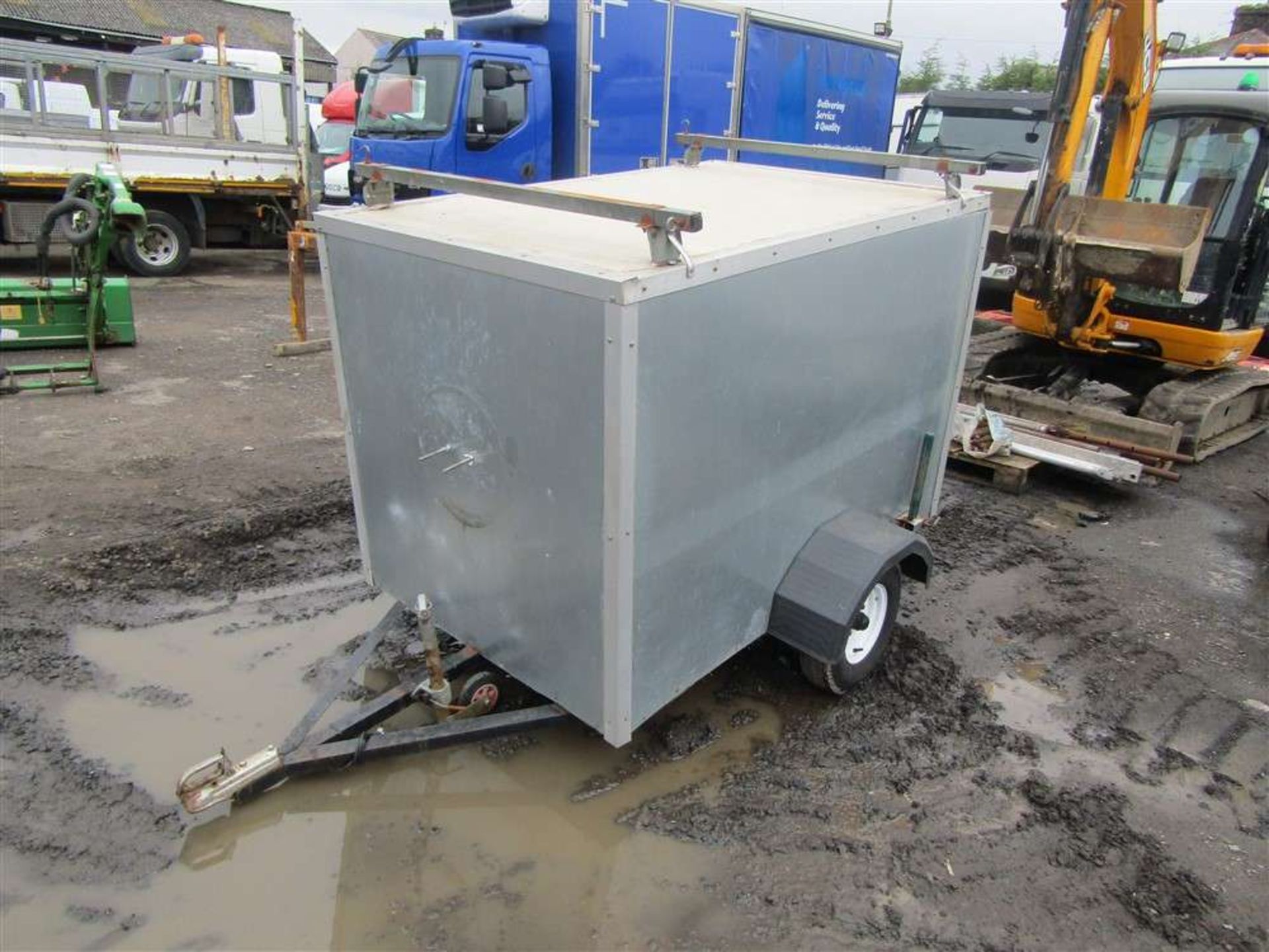 Approx 5' x 5' Aluminium Box Trailer - Image 2 of 4