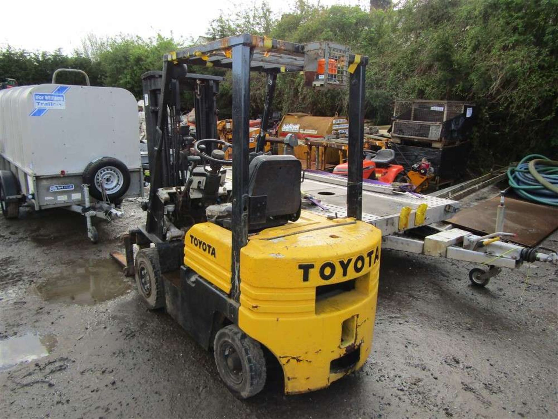 Toyota 5FD15 1.5 ton Diesel Forklift - Image 3 of 6