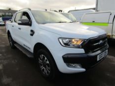 2017 17 reg Ford Ranger Wildtrak 4 x 4 TDCI Pickup