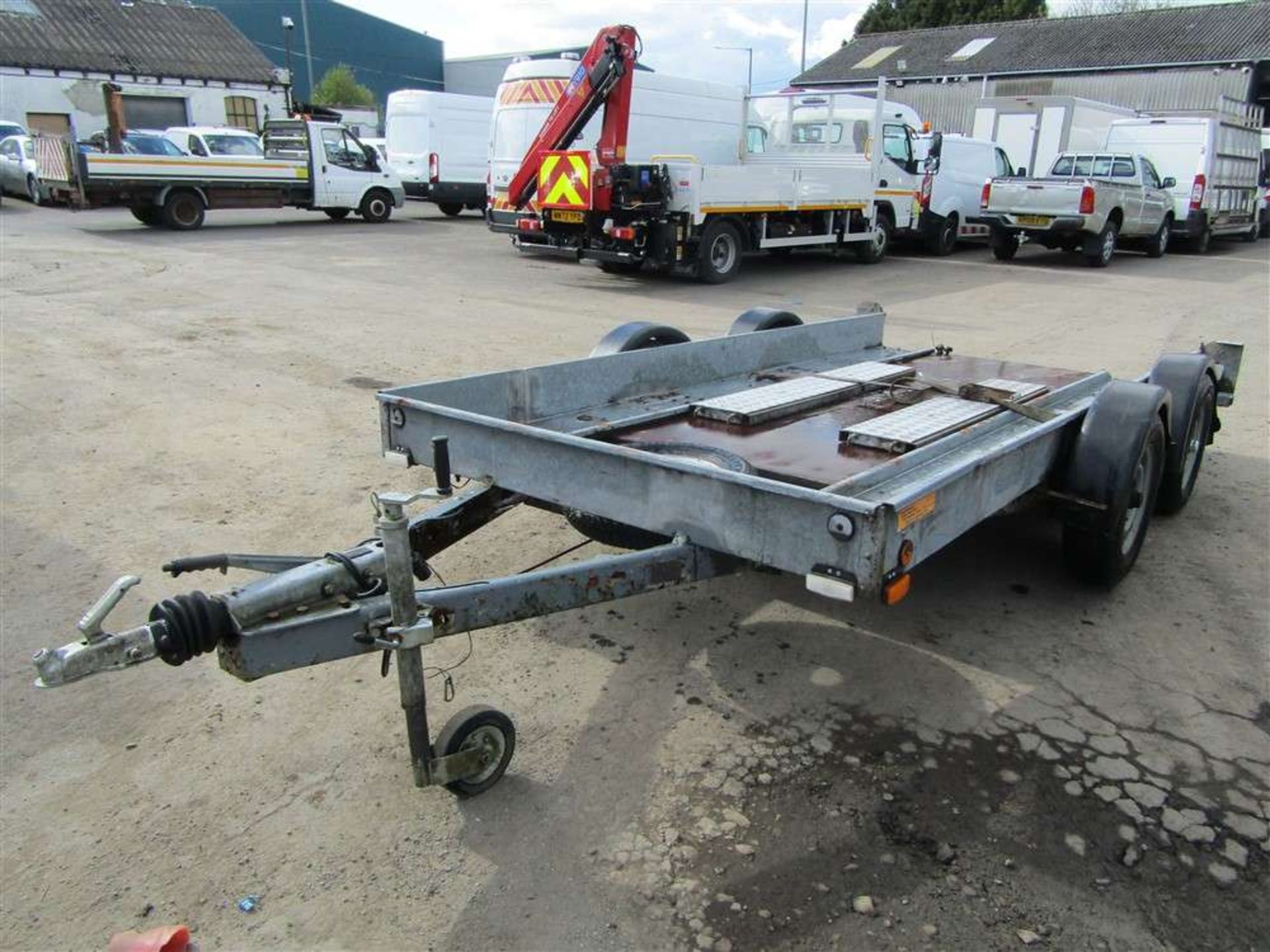 Hazelwood Car Trailer with Ramps - Image 2 of 5