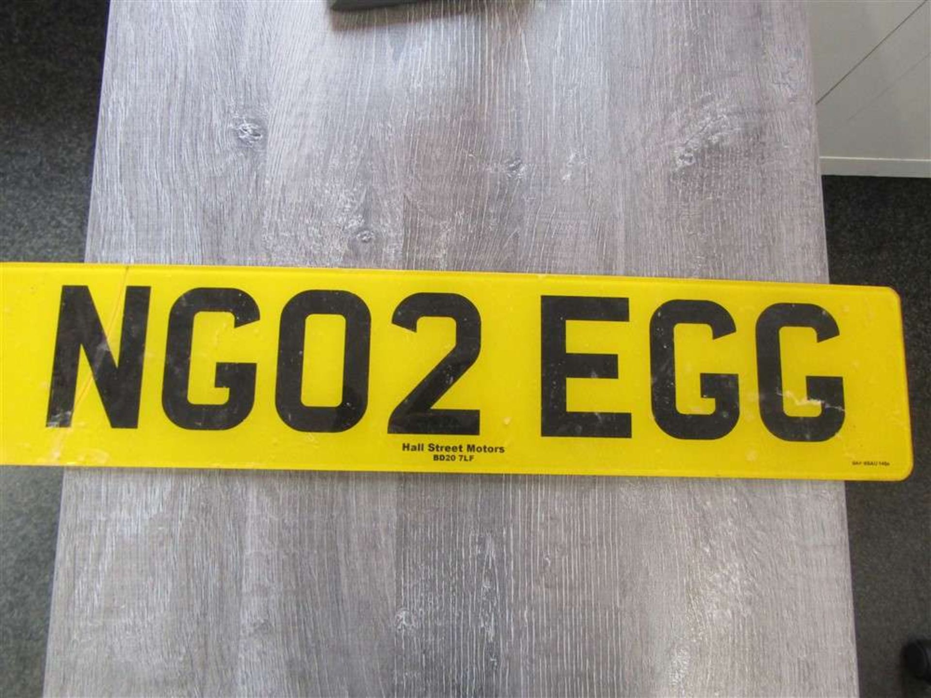 NG02 EGG - Private Registration On Retention Certificate