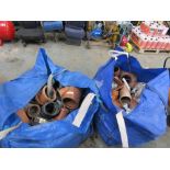 2 x Bags of Miscellaneous Drainage Parts