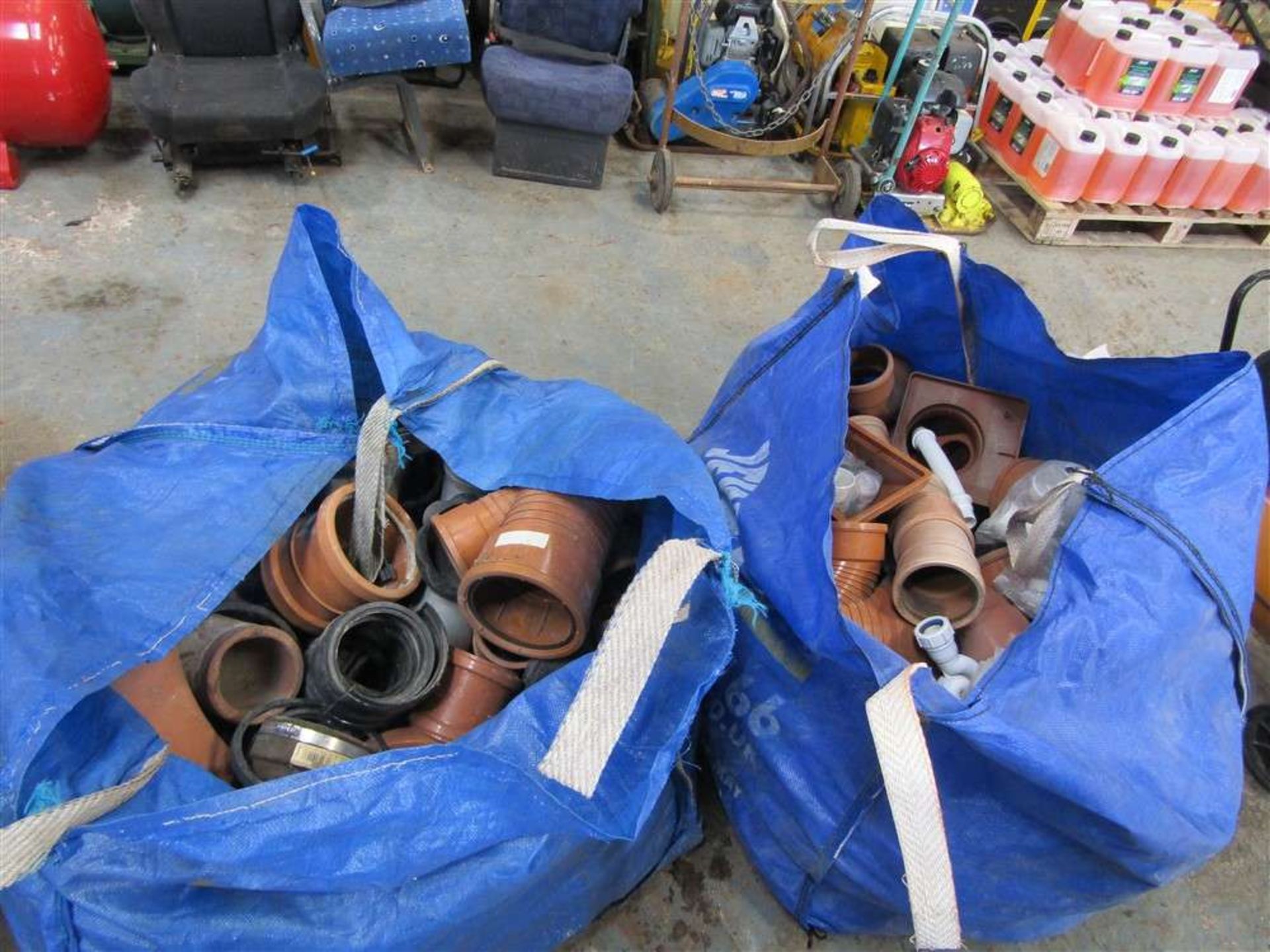 2 x Bags of Miscellaneous Drainage Parts