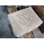 JCB Carved In Natural Stone