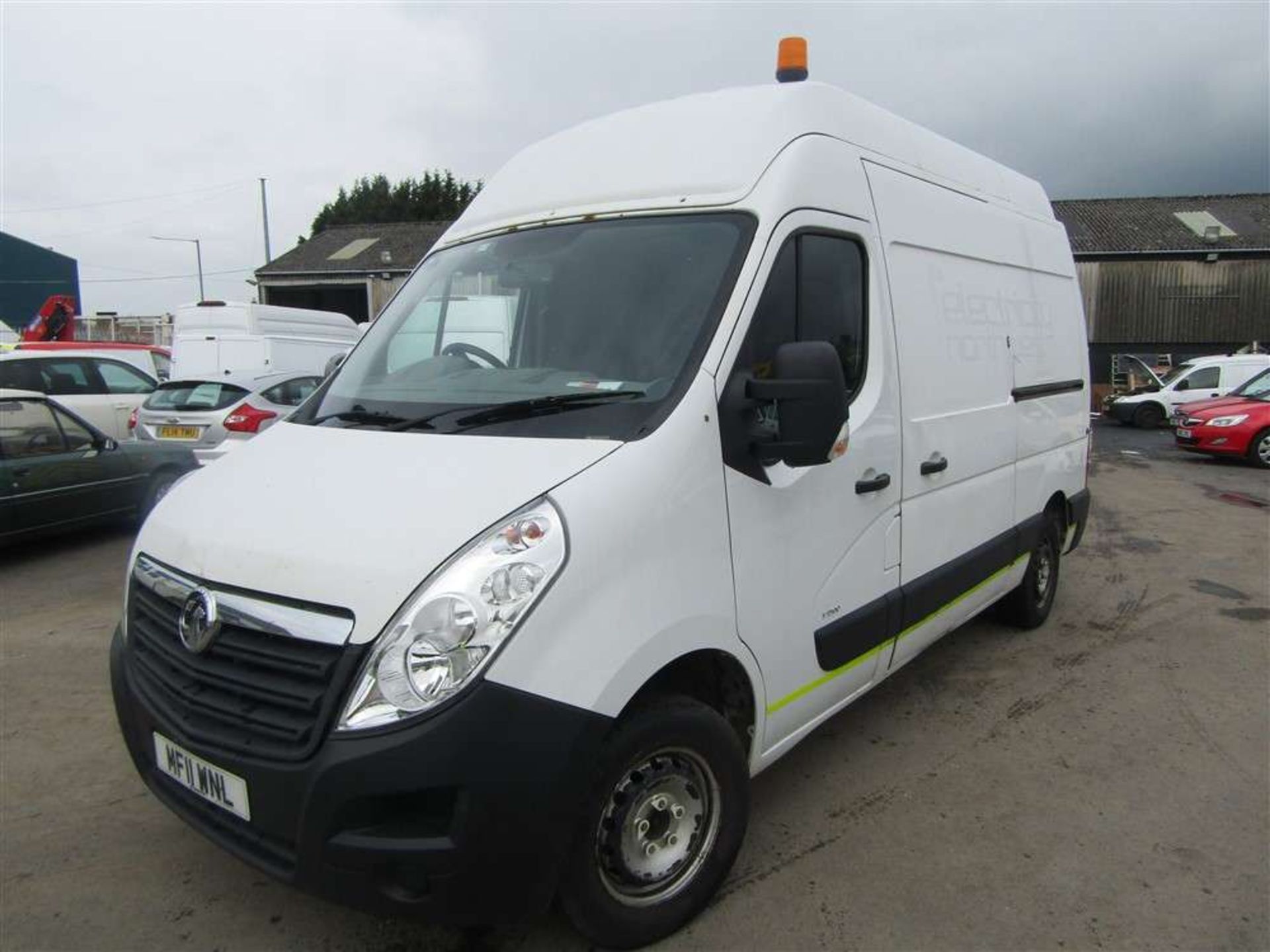 2011 11 reg Vauxhall Movano F3500 L2H3 (Direct Electricity North West) - Image 2 of 7