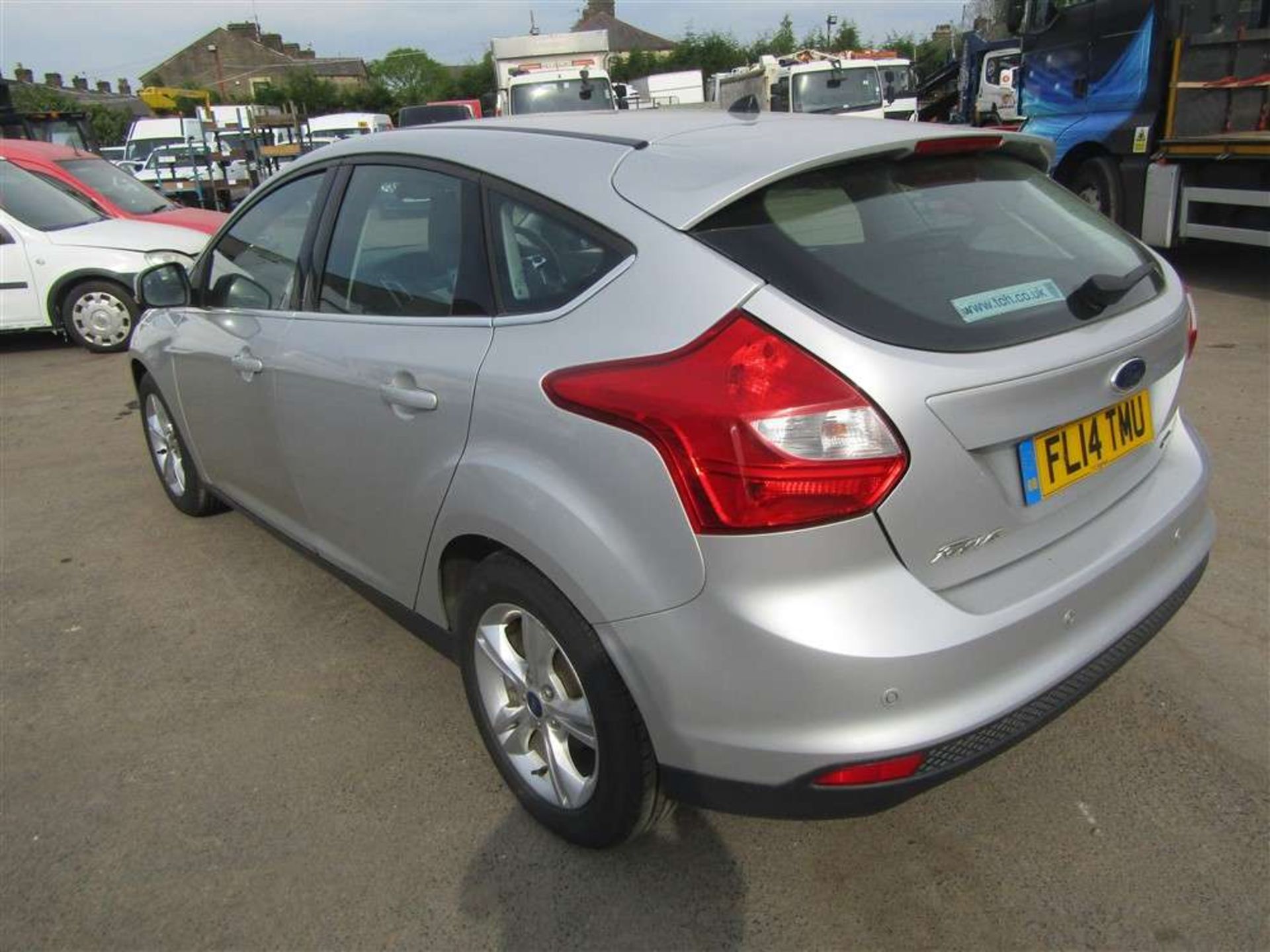 2014 14 reg Ford Focus Zetec Turbo (Direct Council) - Image 3 of 6