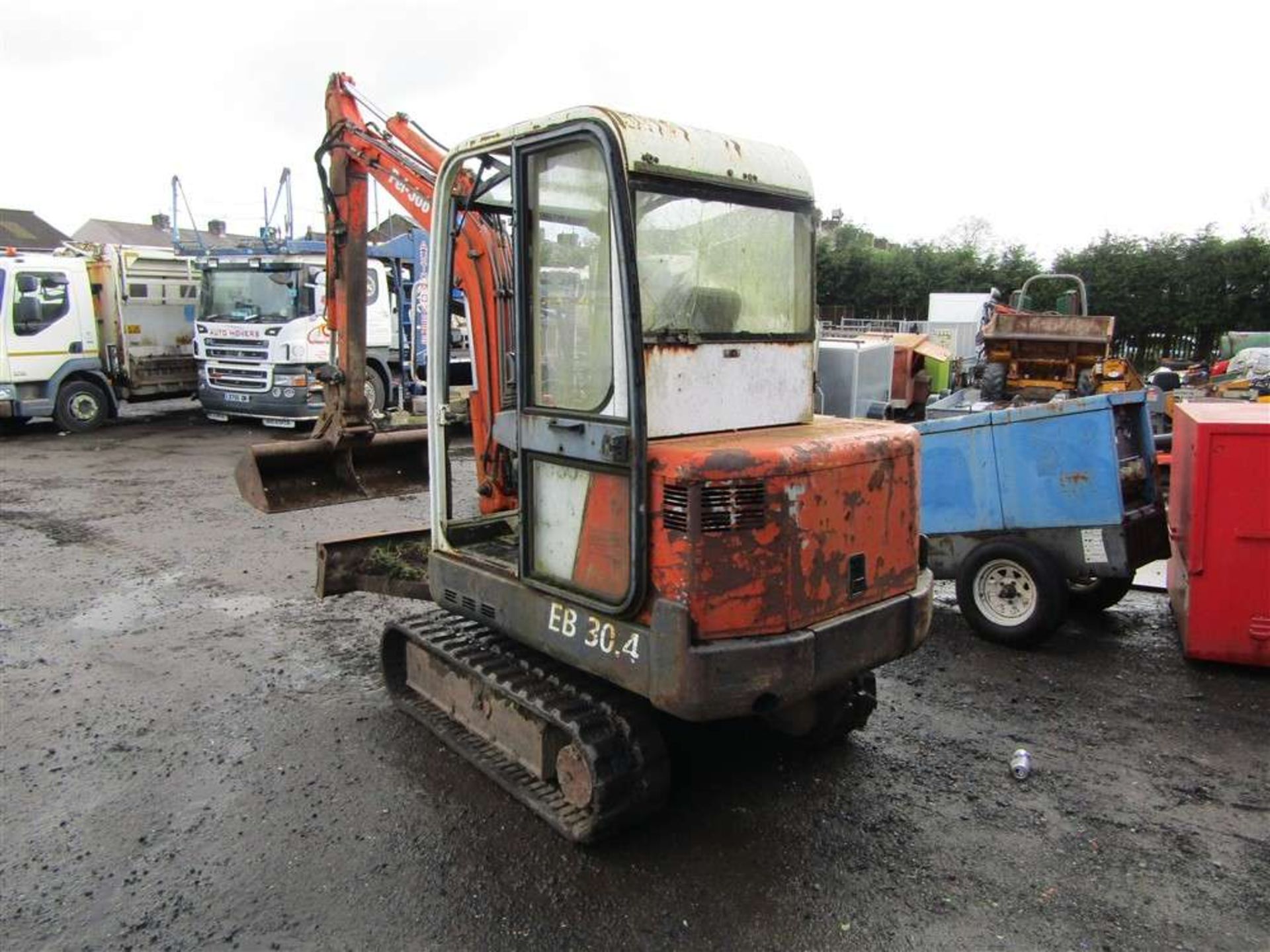 1995 Peljob 251 2.5t Mini Digger - Image 4 of 5