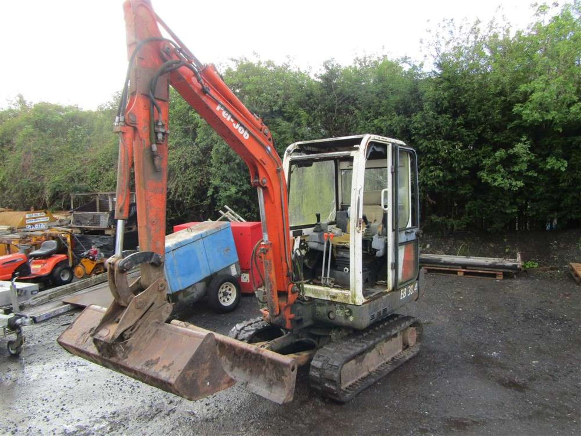 1995 Peljob 251 2.5t Mini Digger - Image 2 of 5