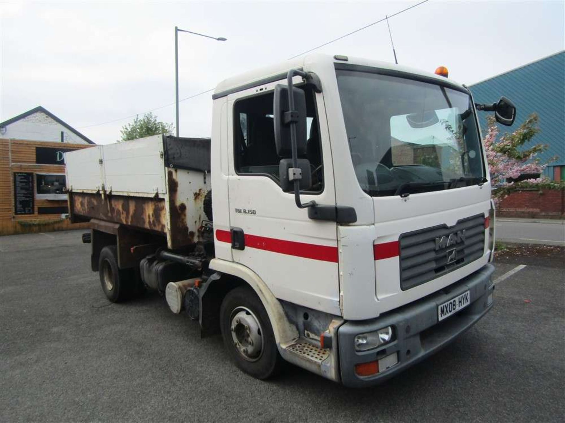 2008 08 Reg MAN TGL 8.150 Tipper c/w Hiab (Direct Council) - Image 7 of 7