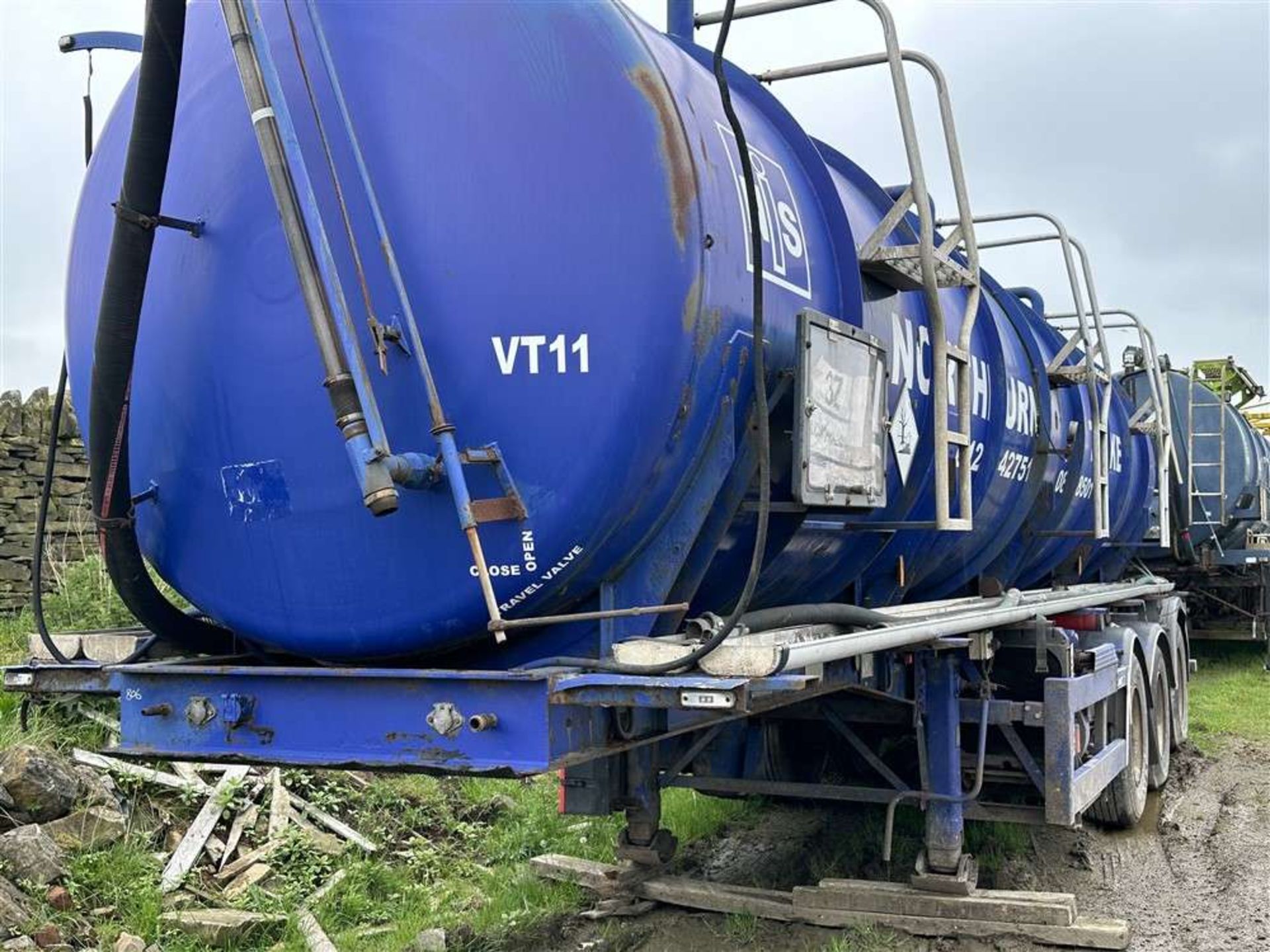 2003 Tri Axle Slurry Tank (Sold on Site - Burnley)