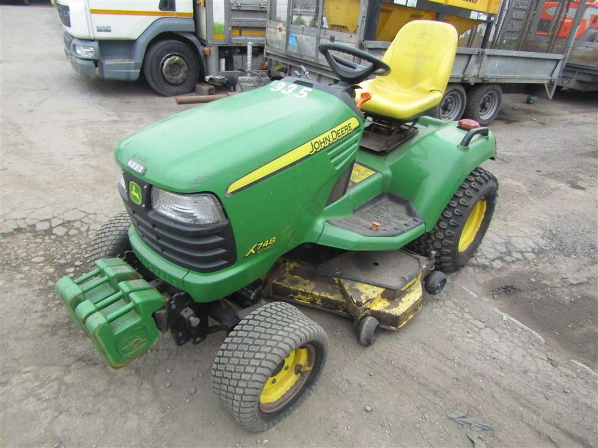 John Deere X748 Tractor (Direct Council) - Image 2 of 5