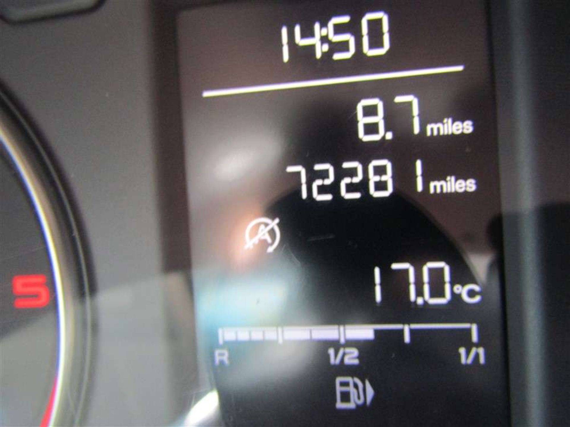 2012 62 reg Audi A1 SE TDI (ON VCAR CAT D) - Image 6 of 6