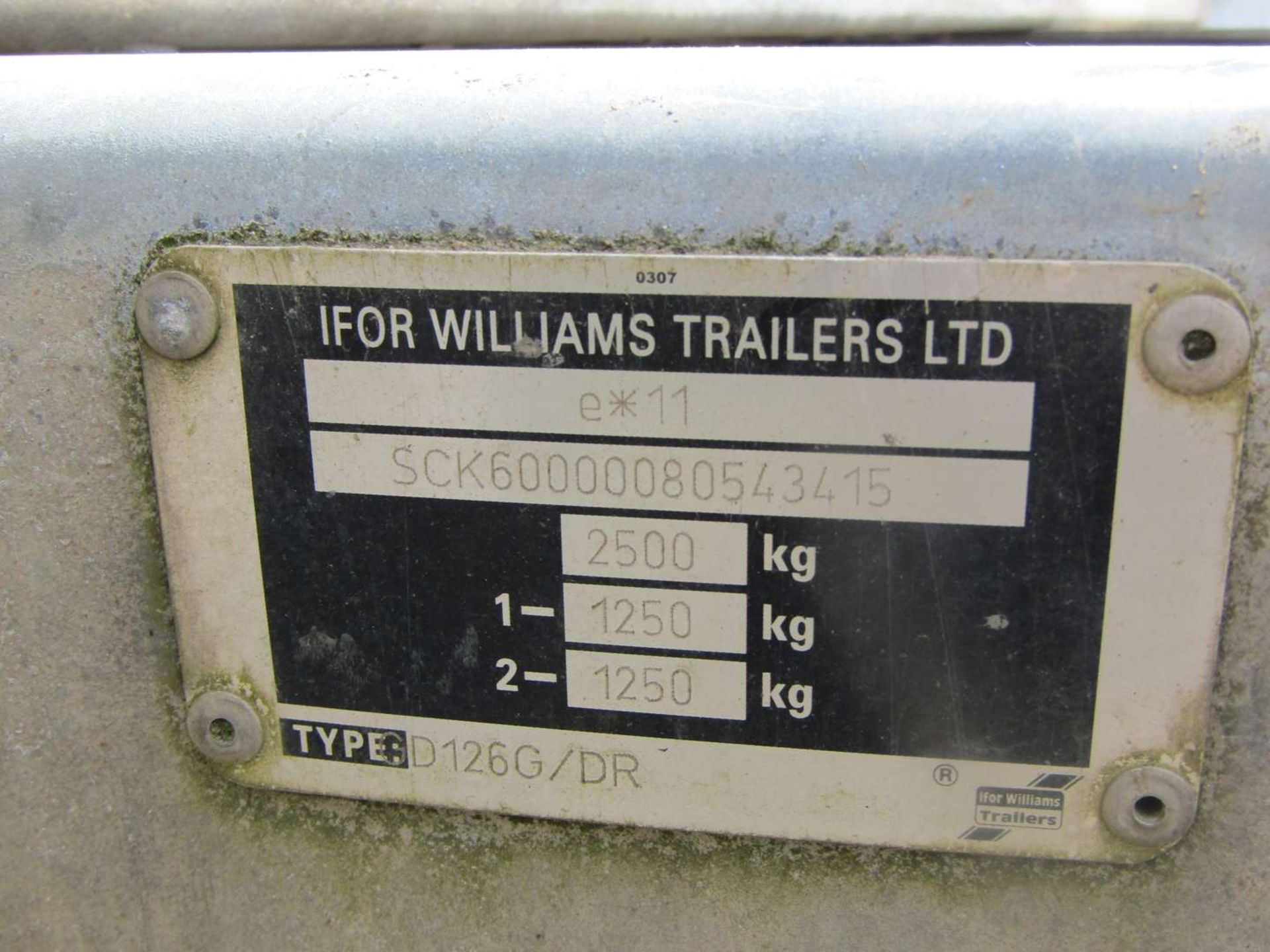 Ifor Williams Twin Axle Trailer (Direct Council) - Image 5 of 6