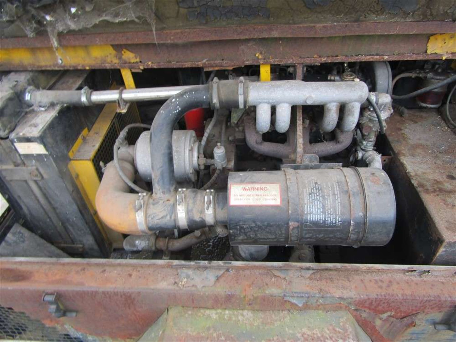 Compair Compressor c/w 4 Cylinder Perkins Engine Approx 200cfm - Image 5 of 6