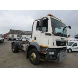 2014 64 reg MAN TGM 13.250 4x4 Chassis Cab (Direct Council)