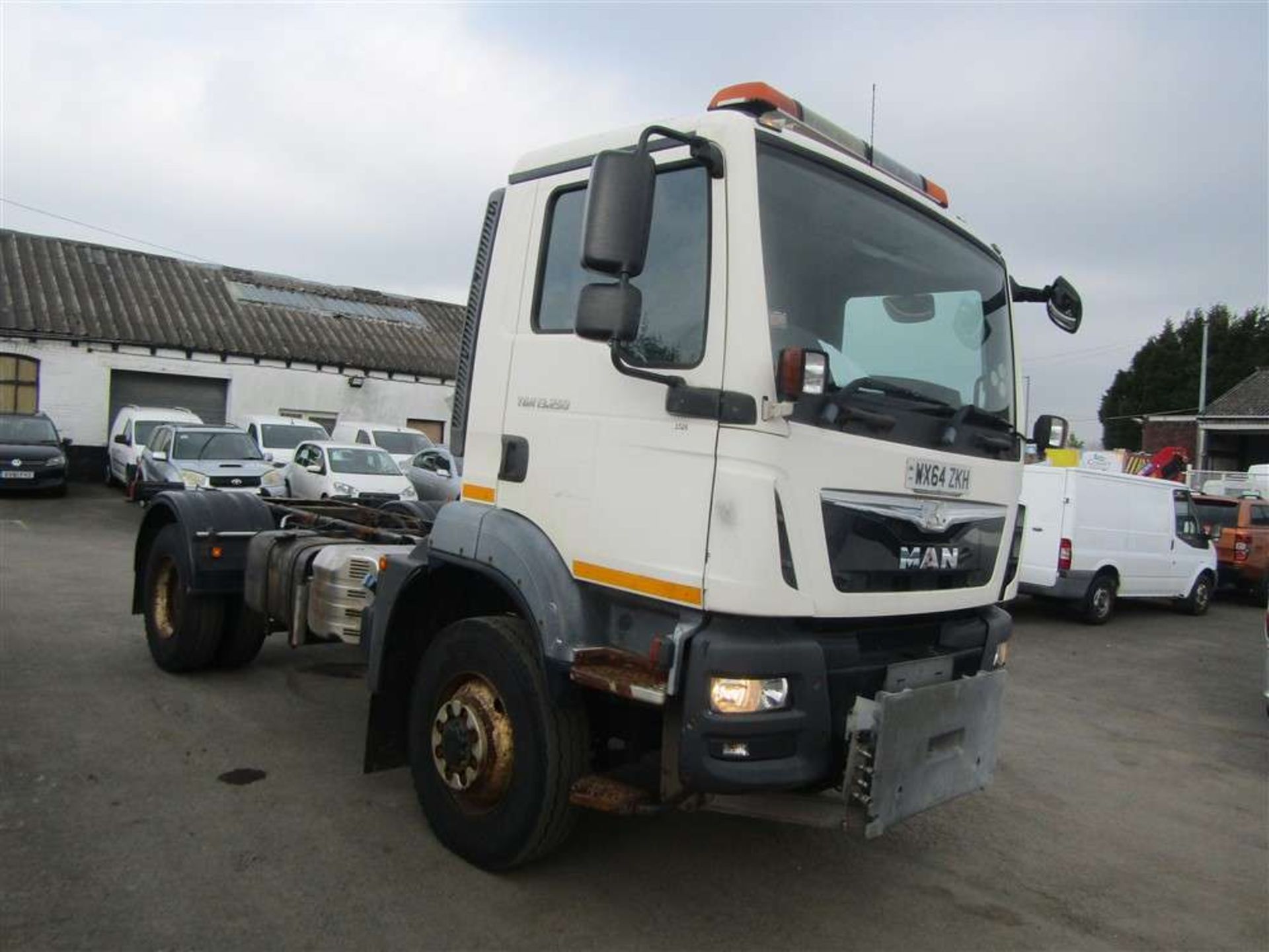 2014 64 reg MAN TGM 13.250 4x4 Chassis Cab - Ex Gritter (Direct Council) - Image 5 of 9