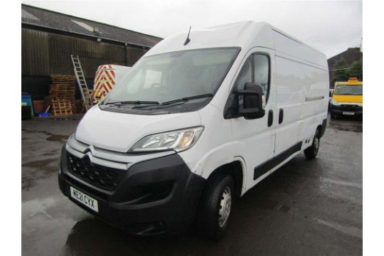 2021 21 reg Citroen Relay 35 L3H2 Eprise BHDI S/S - Image 2 of 7