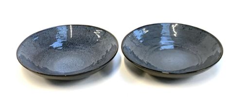 Two 'Pure' by Pascale Naessens for Serax glazed earthenware serving bowls, 31cmD