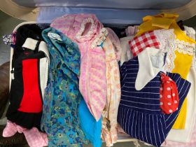 Three suitcases of vintage children's clothes to include Michael De Leon, Junior Revolution
