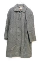 A vintage Dickins & Jones childs wool coat (af), approx. 38" long, the chest approx. 40"