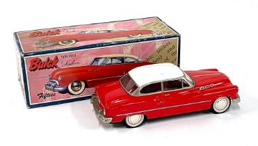 A Japanese tin plate '50's series' Buick Sedan, boxed