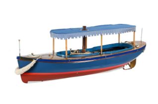 A well engineered and constructed model of a live steam powered Lake Windermere Steamer '