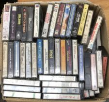 CASSETTE TAPES: an eclectic mix of good classical and 20th C. rock/folk/jazz. Tom Waits, Charlie