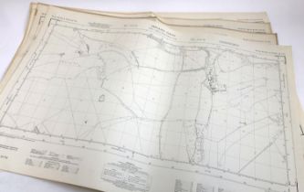 Four Ordinance Survey maps, scale 1:2500. PLAN ST 7601 & 7701, 7603 & 7703, 7604 & 7704, 7606 &