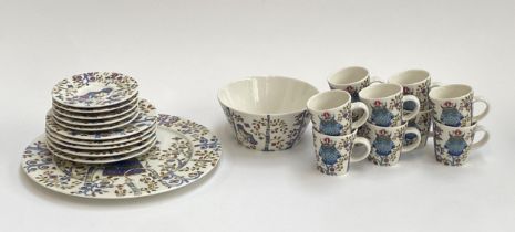 A quantity of iitala 'Taika' white ceramics, to include espresso cups (10), bowl 0.6l (1), 11cm