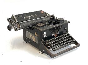 A vintage Imperial typewriter