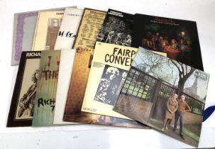 VINYL LPS FAIRPORT CONVENTION & RICHARD AND LINDA THOMPSON: all bought when issued. 'Liege and Lief'