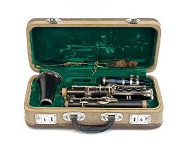 A clarinet in case