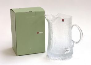 Interior design interest: An iitala Ultima Thule 150cl pitcher, new in box, rrp. £140