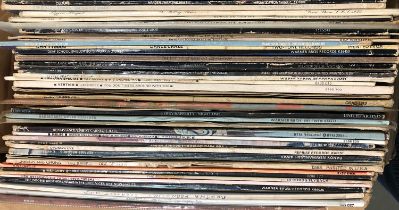 A mixed box of vinyl LPs to include Culture, Joan Armatrading, Livingston Taylor, June Tabour, Irish