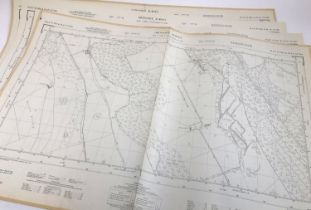 Four Ordinance Survey maps, scale 1:2500. PLAN ST 7804 & 7904, 7805 & 7905, 7806 & 7906, 8000 &