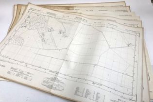 Six Ordinance Survey maps, scale 1:2500. PLAN ST 9207 & 9307, 9208 & 9308, 9210 & 9310, 9211 & 9311,