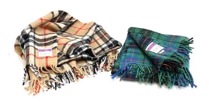 Two Highland Home Industries Wool blankets